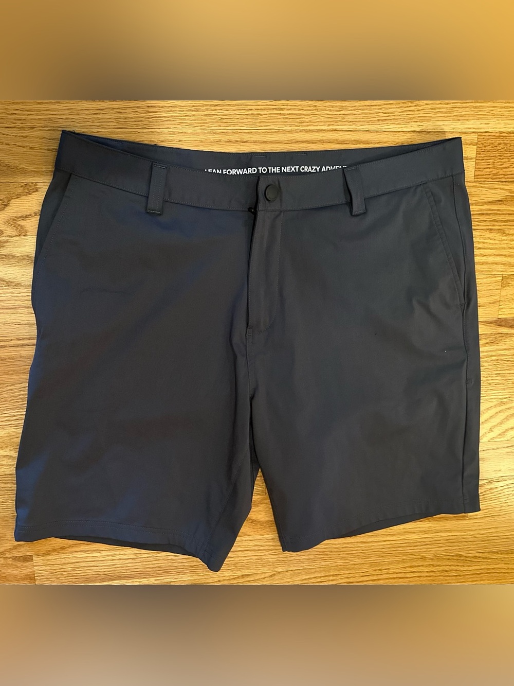 Rhone Commuter Shorts Men’s 36 Gray Performance Stretch Golf Casual